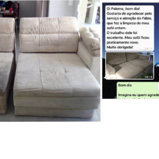 Estofado de Suede  Lavagem de cadeiras Empresa de Lavagem de Cadeiras Limpeza Automotiva